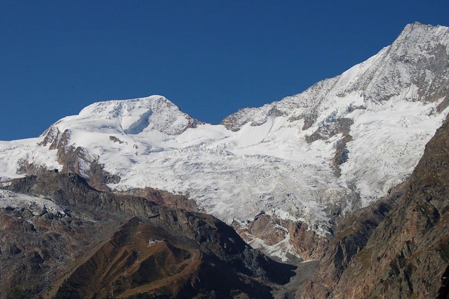 ferienwohnungen swiss chalet saas fee aussicht